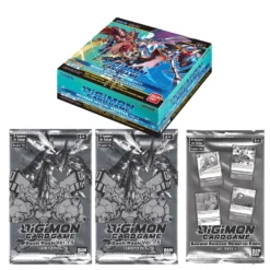 Bandai Digimon TCG: Version 1.5: Booster Box With Dash Packs