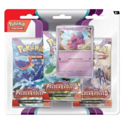Pokémon TCG: Scarlet & Violet: Paldea Evolved: Three-Booster Blister -Deals Zulus Games Store 3packblister02