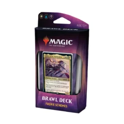 Wizards Of The Coast Magic The Gathering: Throne Of Eldraine: Brawl Deck -Deals Zulus Games Store Faerie Schemes2.0