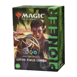 Wizards Of The Coast Magic The Gathering: Challenger Pioneer Decks 2021 -Deals Zulus Games Store Lotus Field Combo Transparent BG