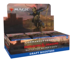 Wizards Of The Coast Magic The Gathering: Commander Legends: Battle For Baldur's Gate Draft Booster Display