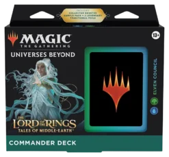 Wizards Of The Coast Magic The Gathering: The Lord Of The Rings: Tales Of Middle-earth: Commander Decks -Deals Zulus Games Store MTGLTR EN Cmndr OtrBx 03 02