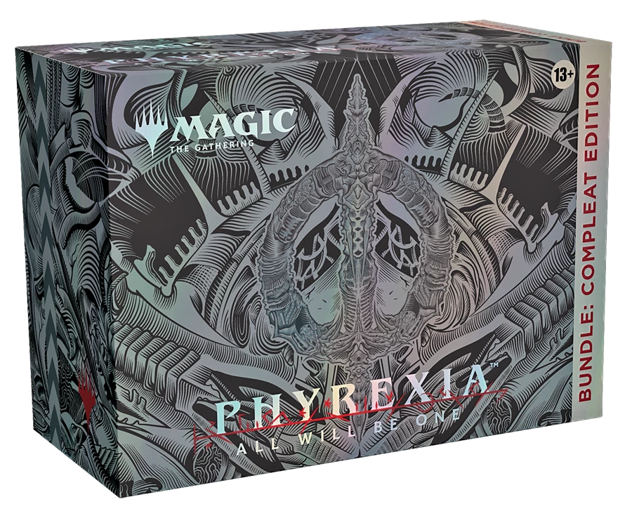 Wizards Of The Coast Magic The Gathering: Phyrexia All Will Be One: Bundle Compleat Edition 3 Wizards Of The Coast Magic The Gathering: Phyrexia All Will Be One: Bundle Compleat Edition