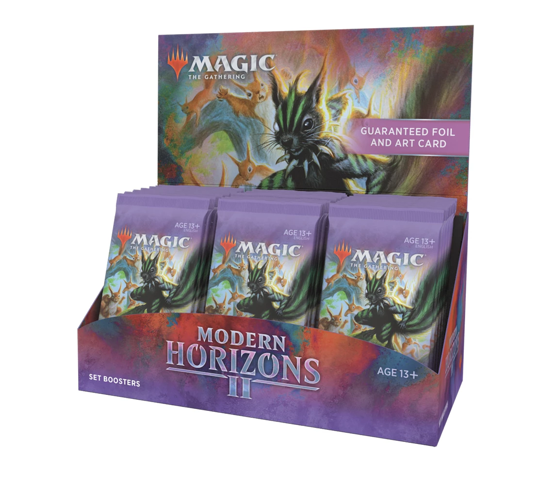 Wizards Of The Coast Magic The Gathering: Modern Horizons II: Set Booster 3 Wizards Of The Coast Magic The Gathering: Modern Horizons II: Set Booster