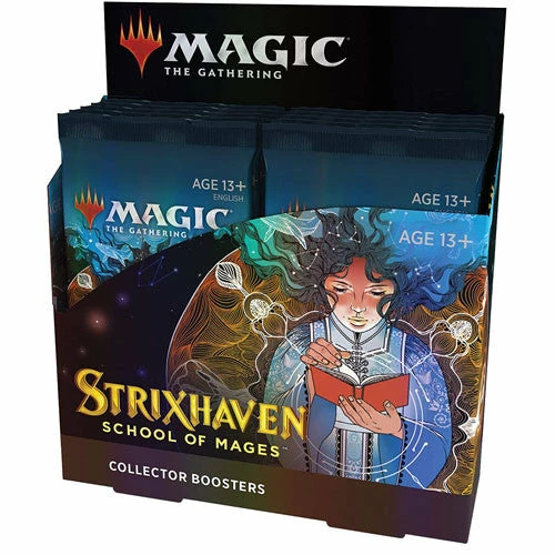 Wizards Of The Coast Magic The Gathering: Strixhaven: Collector Booster Box 3 Wizards Of The Coast Magic The Gathering: Strixhaven: Collector Booster Box