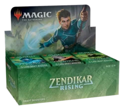 Wizards Of The Coast Magic The Gathering: Zendikar Rising: Draft Booster Box