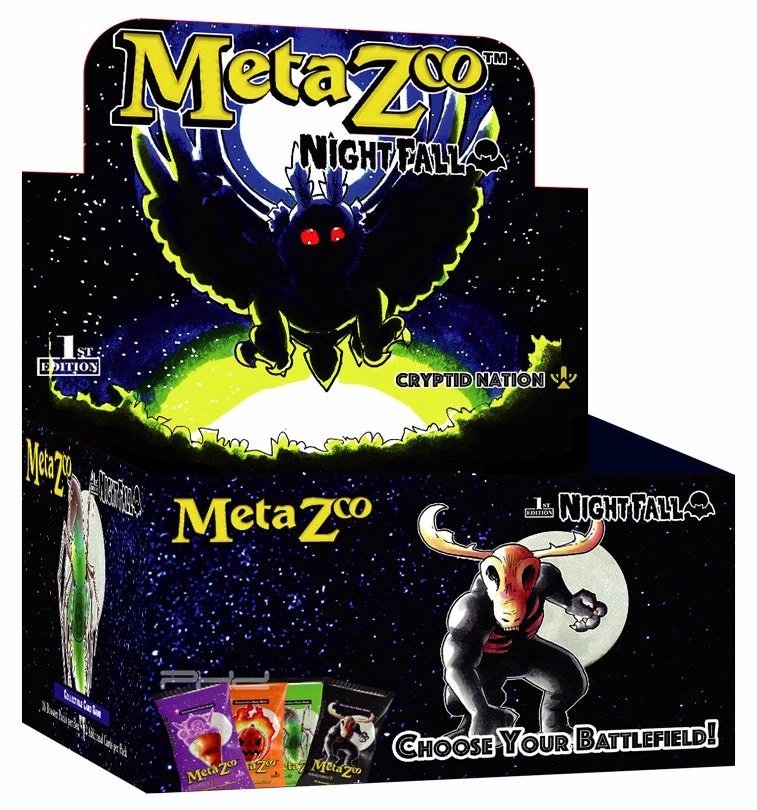 MetaZoo: Cryptid Nation: Nightfall Booster Box Display 3 MetaZoo: Cryptid Nation: Nightfall Booster Box Display