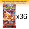 Pokémon TCG: Obsidian Flames: Booster Pack: 36 Loose Packs -Deals Zulus Games Store ObsidianFlames36Pack