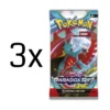 Pokémon TCG: Paradox Rift: Booster Pack: 3 Pack 1 Pokémon TCG: Paradox Rift: Booster Pack: 3 Pack -Deals Zulus Games Store ParadoxRift