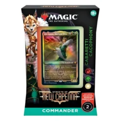 Wizards Of The Coast Magic The Gathering: Streets Of New Capenna: Commander -Deals Zulus Games Store Streets Cabaretti Cacophony
