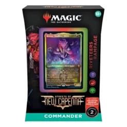 Wizards Of The Coast Magic The Gathering: Streets Of New Capenna: Commander -Deals Zulus Games Store Streets Riveteers Rampage
