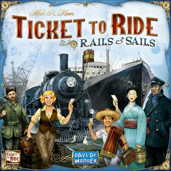 Ticket To Ride: Rails And Sails 3 Ticket To Ride: Rails And Sails
