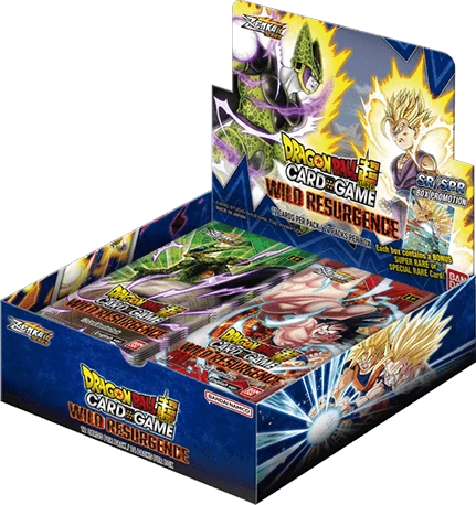 Bandai Dragon Ball Super TCG: Zenkai Series: Wild Resurgence Booster Box 3 Bandai Dragon Ball Super TCG: Zenkai Series: Wild Resurgence Booster Box