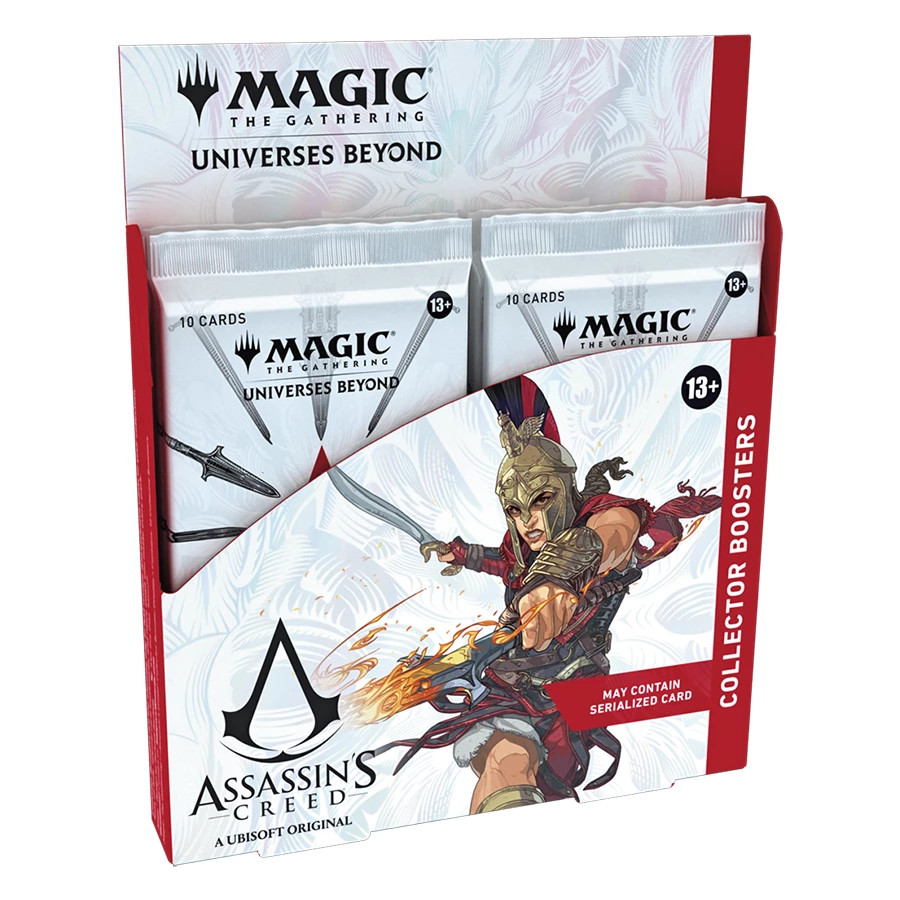 Wizards Of The Coast Magic The Gathering: Assassin's Creed: Collector Booster 3 Wizards Of The Coast Magic The Gathering: Assassin's Creed: Collector Booster