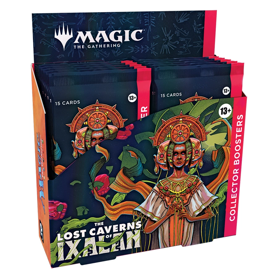 Wizards Of The Coast Magic The Gathering: The Lost Caverns Of Ixalan: Collector Booster Display 3 Wizards Of The Coast Magic The Gathering: The Lost Caverns Of Ixalan: Collector Booster Display
