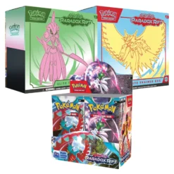 Pokémon TCG: Paradox Rift: Booster Display + ETB Combo 5 Pokémon TCG: Paradox Rift: Booster Display + ETB Combo -Deals Zulus Games Store etbboostercombo02