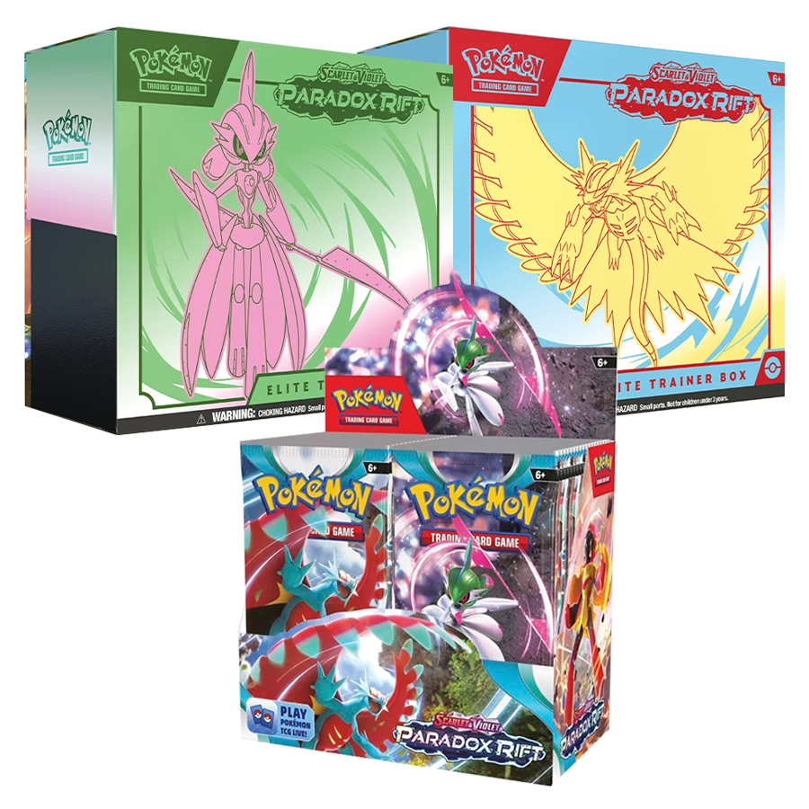 Pokémon TCG: Paradox Rift: Booster Display + ETB Combo 4 Pokémon TCG: Paradox Rift: Booster Display + ETB Combo - Image 2