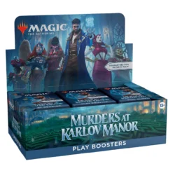 Wizards Of The Coast Magic The Gathering: Murders At Karlov Manor: Play Booster Display