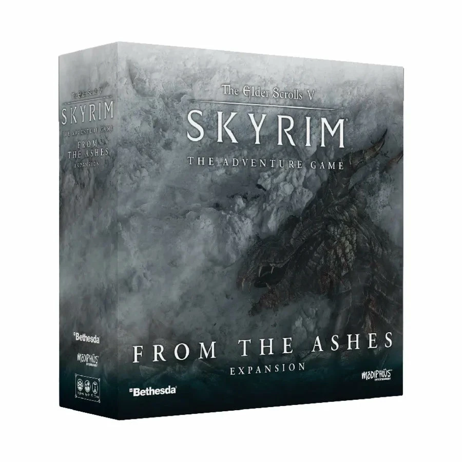 The Elder Scrolls: Skyrim: Adventure Board Game: From The Ashes Expansion 3 The Elder Scrolls: Skyrim: Adventure Board Game: From The Ashes Expansion
