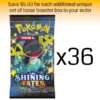 Pokémon TCG: Shining Fates Loose Booster Box: 36 Loose Packs -Deals Zulus Games Store osf