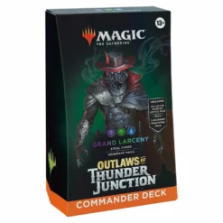 Wizards Of The Coast Magic The Gathering: Outlaws Of Thunder Junction: Commander Decks -Deals Zulus Games Store otj grand larceny