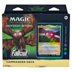 Wizards Of The Coast Magic The Gathering: Fallout: Commander Decks -Deals Zulus Games Store pip comm mutant