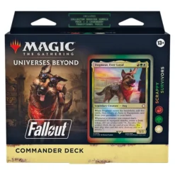 Wizards Of The Coast Magic The Gathering: Fallout: Commander Decks -Deals Zulus Games Store pip comm survivor