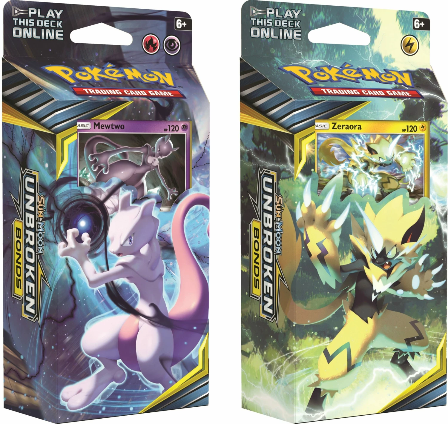 Pokemon TCG: Sun & Moon—Unbroken Bonds Theme Decks 3 Pokemon TCG: Sun & Moon—Unbroken Bonds Theme Decks