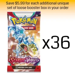Pokémon TCG: Scarlet & Violet Loose Booster Box: 36 Loose Packs