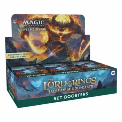 Wizards Of The Coast Magic The Gathering: The Lord Of The Rings: Tales Of Middle-earth: Set Booster Display