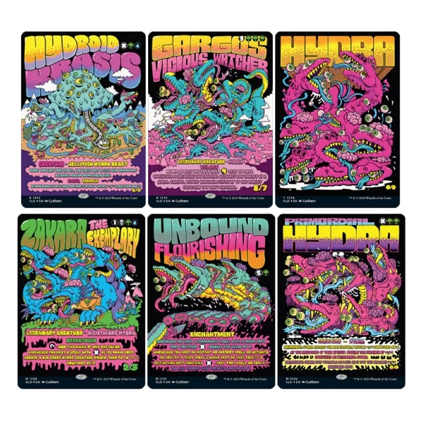 Wizards Of The Coast Magic The Gathering: Secret Lair: Calling All Hydra Heads 3 Wizards Of The Coast Magic The Gathering: Secret Lair: Calling All Hydra Heads