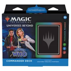 Wizards Of The Coast Magic The Gathering: Doctor Who: Commander Decks -Deals Zulus Games Store whoparadox