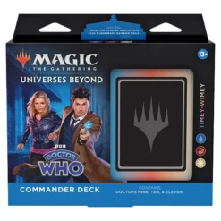 Wizards Of The Coast Magic The Gathering: Doctor Who: Commander Decks -Deals Zulus Games Store whotimey