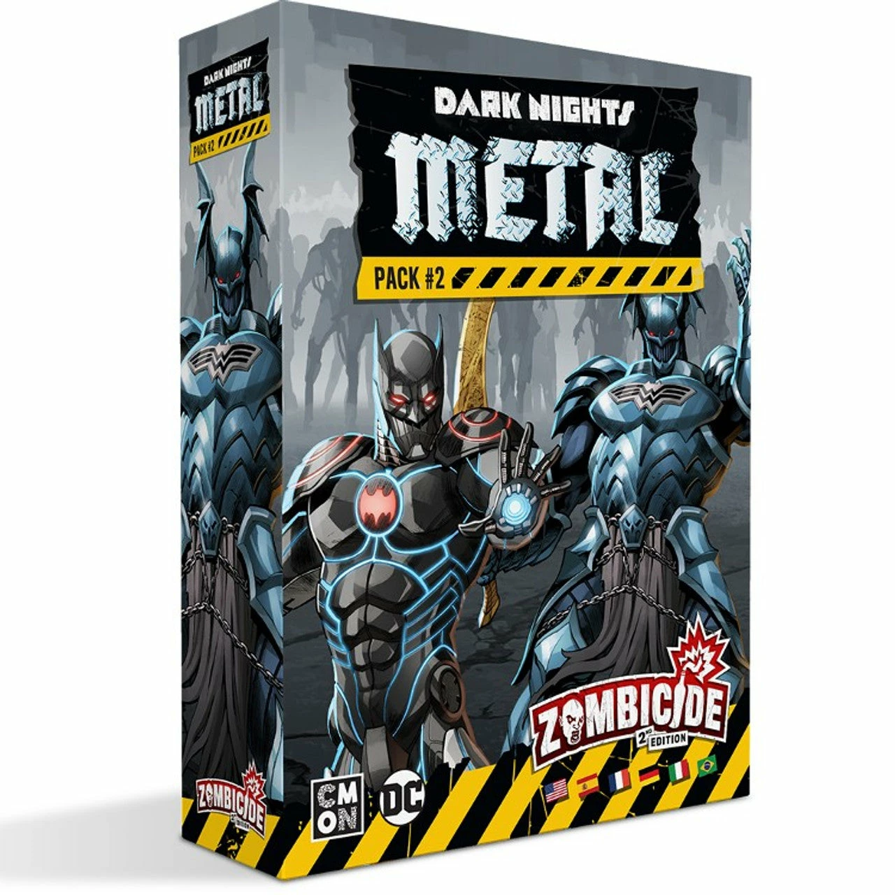 CMON Zombicide 2nd Edition: Dark Nights Metal: Pack #2 3 CMON Zombicide 2nd Edition: Dark Nights Metal: Pack #2